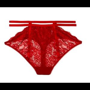 Torrid lace hi cut bondage thong. Size 4